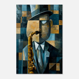 Da Vinci Modern Cubism Wall art - Aluminum Print - 50x75 cm / 20x30″ - 