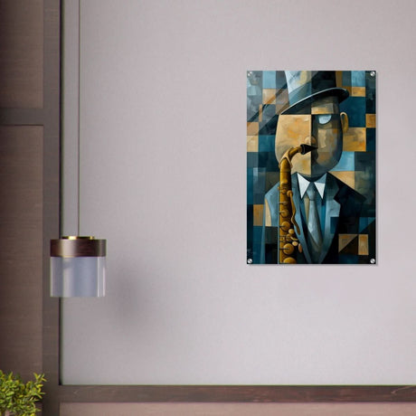 Da Vinci Modern Cubism Wall art - Acrylic Print - 60x90 cm / 24x36″ - 