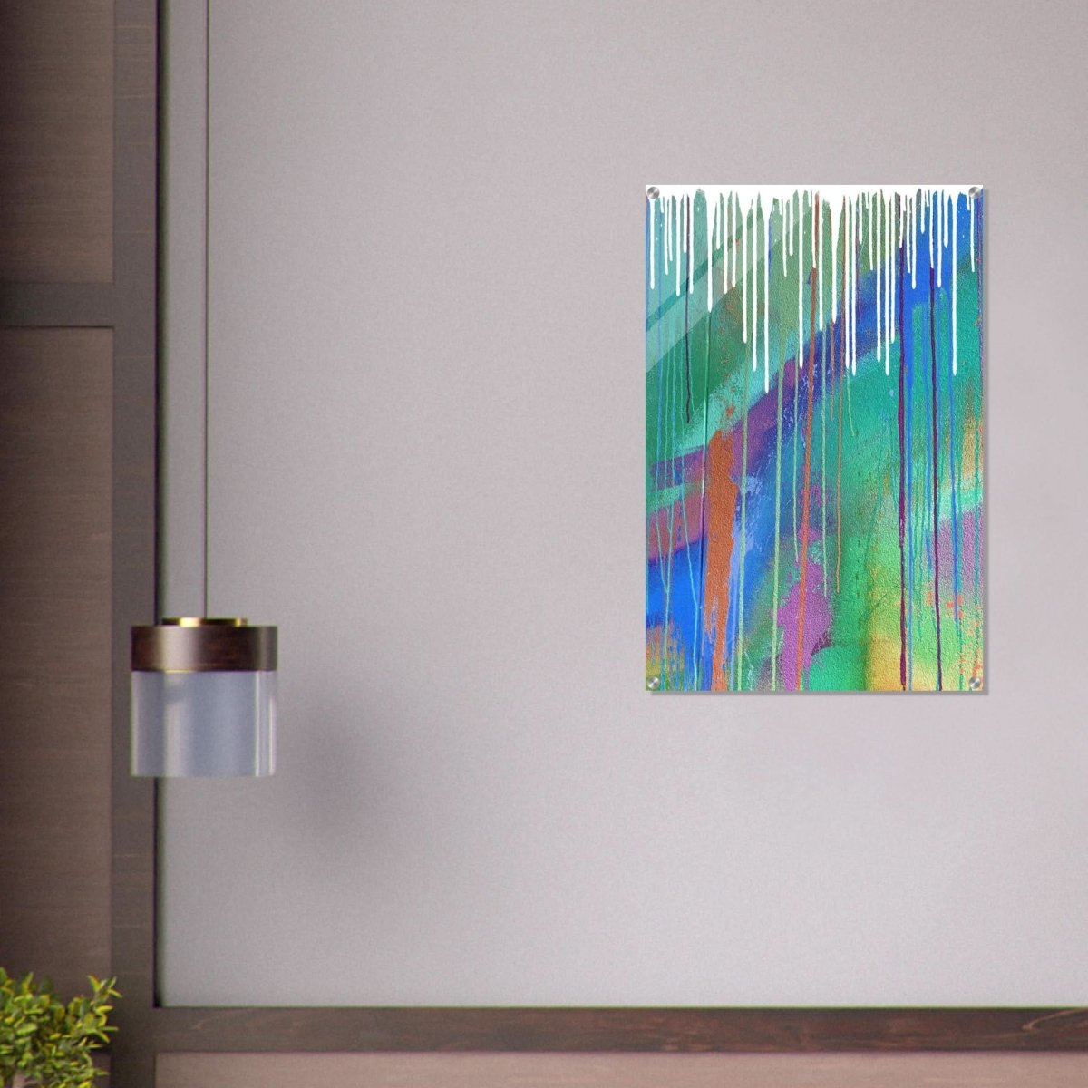 Da Vinci Modern Minimalist Art - Acrylic Print - 60x90 cm / 24x36″ - 