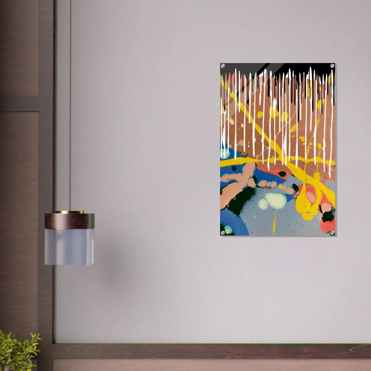 Da Vinci Modern Minimalist Art - Acrylic Print - 60x90 cm / 24x36″ - 