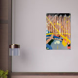 Da Vinci Modern Minimalist Art - Acrylic Print - 60x90 cm / 24x36″ - 