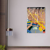 Da Vinci Modern Minimalist Art - Acrylic Print - 70x100 cm / 28x40″ - 