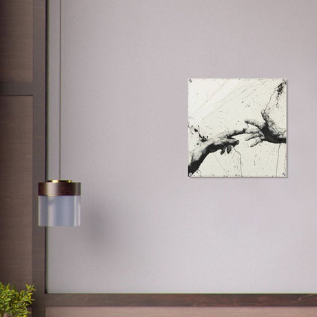Da Vinci Modern Minimalist Art - Acrylic Print - 60x60 cm / 24x24″ - 