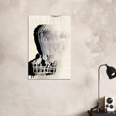 Da Vinci Modern Minimalist Wall Art - Wood Prints - 60x90 cm / 24x36″ - 10 mm