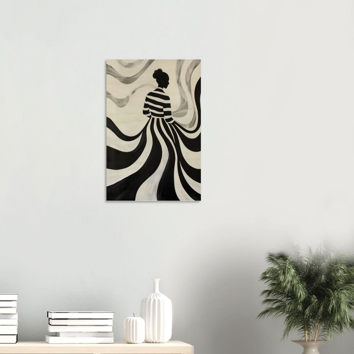 Da Vinci Modern Minimalist Wall Art - Wood Prints - 40x60 cm / 16x24″ - 20 mm