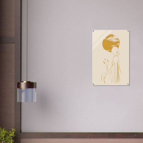 Da Vinci Modern Minimalist Wall Art - Acrylic Print - 50x75 cm / 20x30″ - 