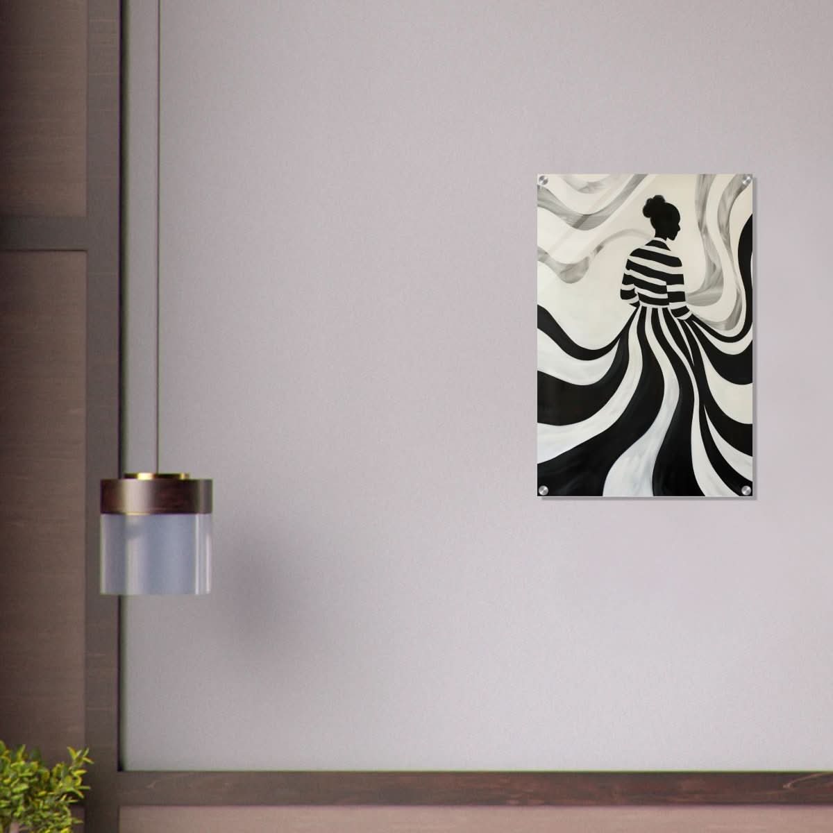 Da Vinci Modern Minimalist Wall Art - Acrylic Print - 50x75 cm / 20x30″ - 