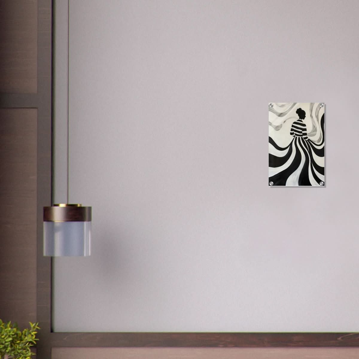 Da Vinci Modern Minimalist Wall Art - Acrylic Print - 30x45 cm / 12x18″ - 