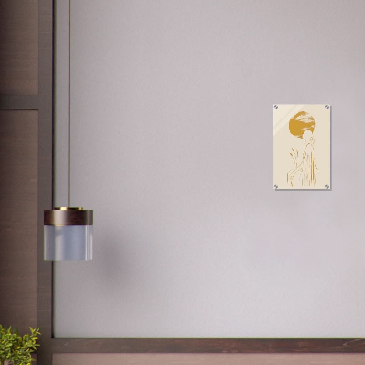 Da Vinci Modern Minimalist Wall Art - Acrylic Print - 30x45 cm / 12x18″ - 