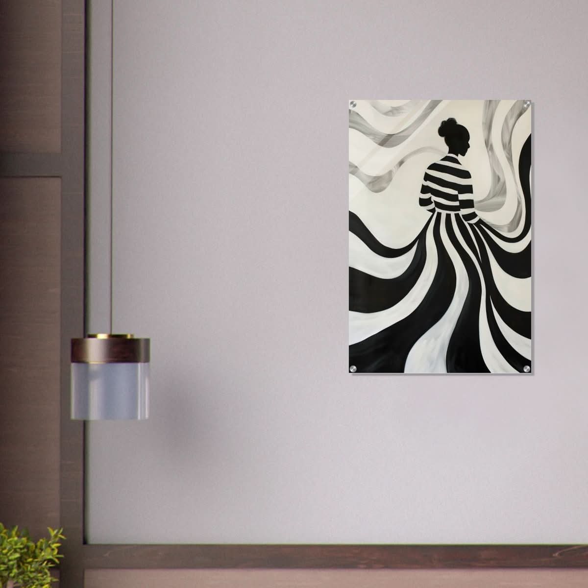 Da Vinci Modern Minimalist Wall Art - Acrylic Print - 60x90 cm / 24x36″ - 