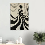 Da Vinci Modern Minimalist Wall Art - Wood Prints - 60x90 cm / 24x36″ - 20 mm