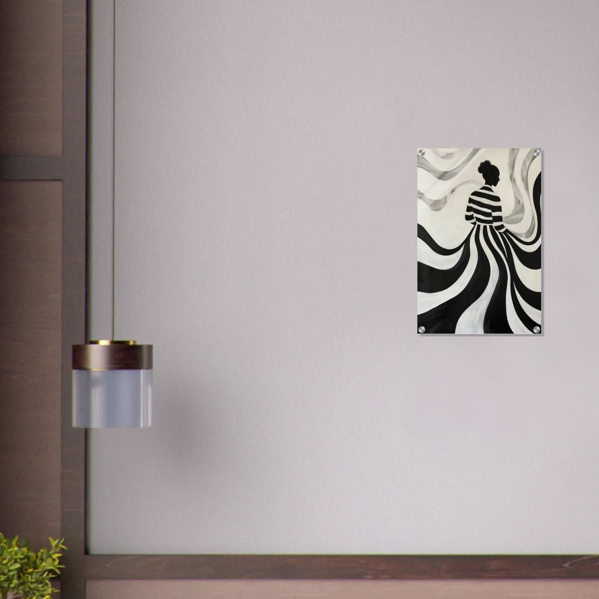 Da Vinci Modern Minimalist Wall Art - Acrylic Print - 40x60 cm / 16x24″ - 