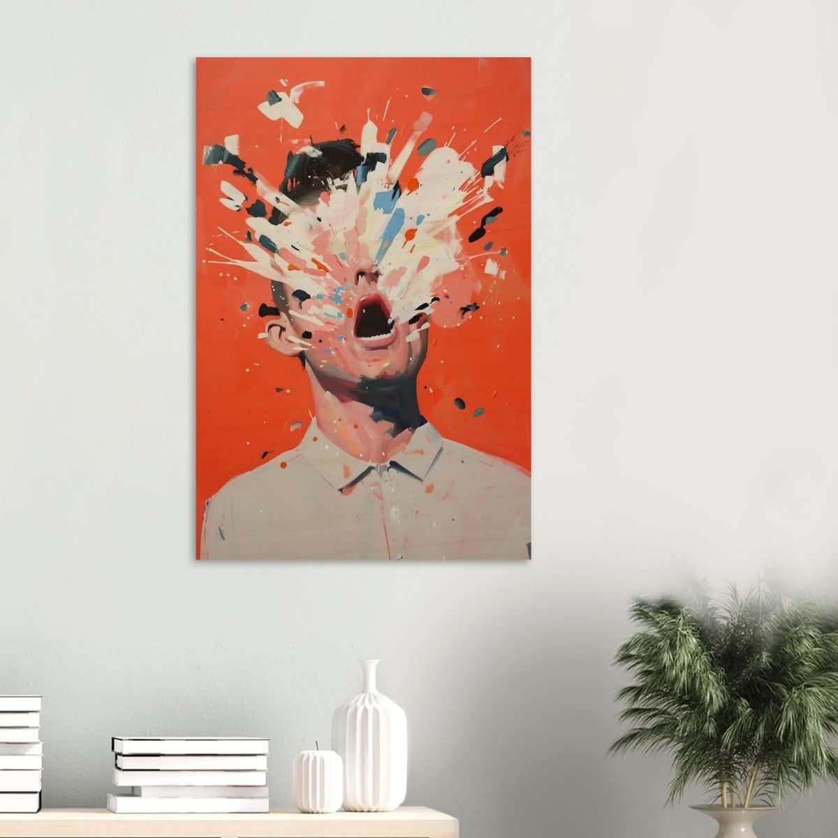 Da Vinci Modern Pop art Wall Art - Wood Prints - 60x90 cm / 24x36″ - 20 mm