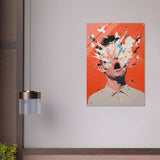 Da Vinci Modern Pop art Wall Art - Acrylic Print - 70x100 cm / 28x40″ - 