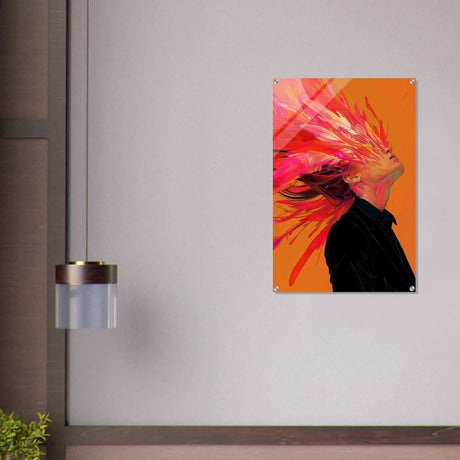 Da Vinci Modern Pop art Wall Art - Acrylic Print - 60x90 cm / 24x36″ - 