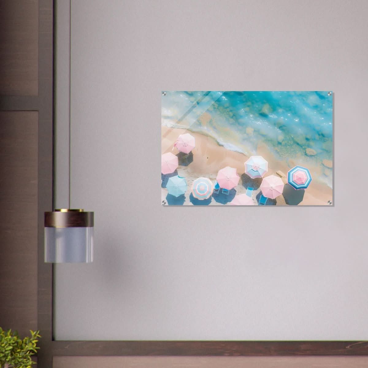 Da Vinci Modern Wall art | Beach - Acrylic Print - 60x90 cm / 24x36″ - 