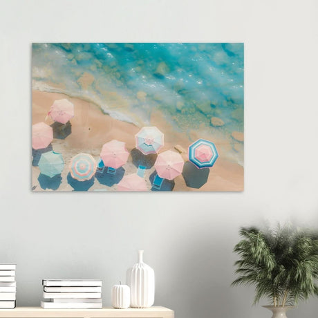 Da Vinci Modern Wall art | Beach - Wood Prints - 70x100 cm / 28x40″ - 20 mm