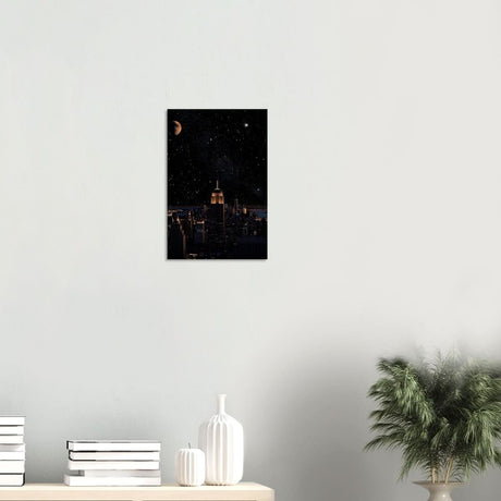 Da Vinci Modern Wall Art | Night - Wood Prints - 30x45 cm / 12x18″ - 10 mm