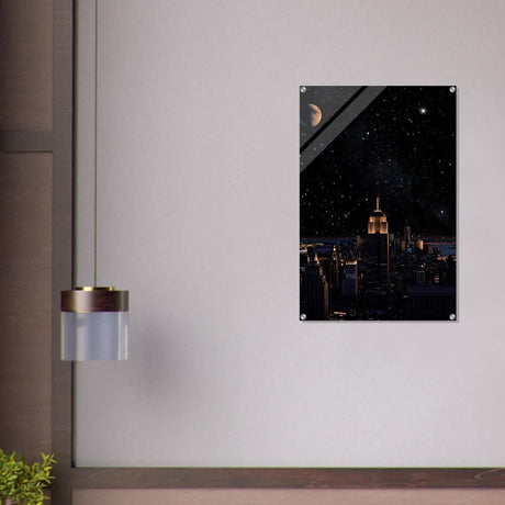Da Vinci Modern Wall Art | Night - Acrylic Print - 60x90 cm / 24x36″ - 