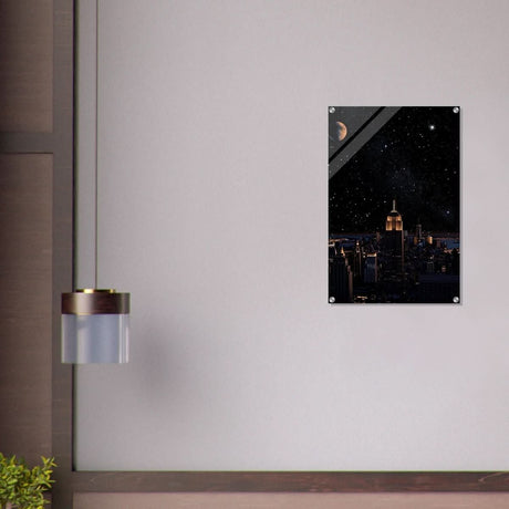 Da Vinci Modern Wall Art | Night - Acrylic Print - 50x75 cm / 20x30″ - 
