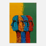 Da Vinci Modern Wall art Print | Eclectic Expressions - Wood Prints - 50x75 cm / 20x30″ - 20 mm