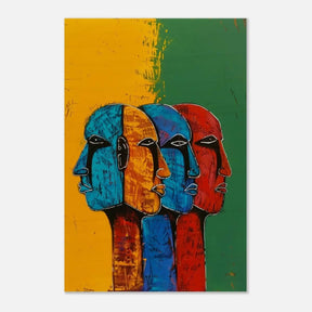 Da Vinci Modern Wall art Print | Eclectic Expressions - Wood Prints - 50x75 cm / 20x30″ - 20 mm