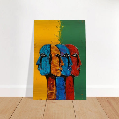 Da Vinci Modern Wall art Print | Eclectic Expressions - Brushed Aluminum Print - 40x60 cm / 16x24″ - 