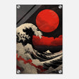 Da Vinci Modern Wall art print | Modern Art | Red Moon - Acrylic Print - 30x45 cm / 12x18″ - 
