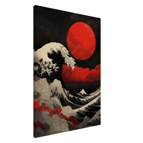 Da Vinci Modern Wall art print | Modern Art | Red Moon - Acrylic Print - 30x45 cm / 12x18″ - 