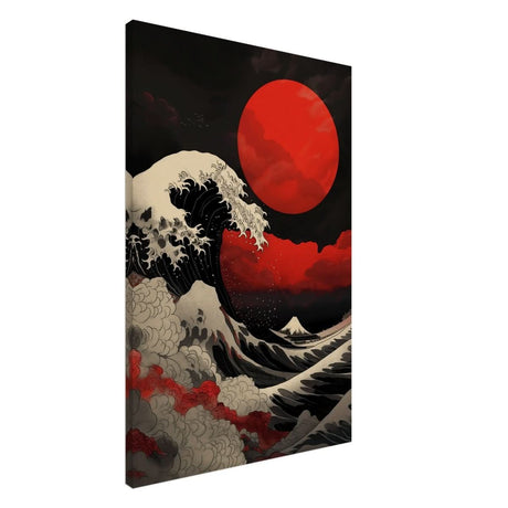 Da Vinci Modern Wall art print | Modern Art | Red Moon - Acrylic Print - 30x45 cm / 12x18″ - 