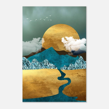 Da Vinci Modern Wall art Print | Modern Wall art Print - Aluminum Print - 30x45 cm / 12x18″ - 