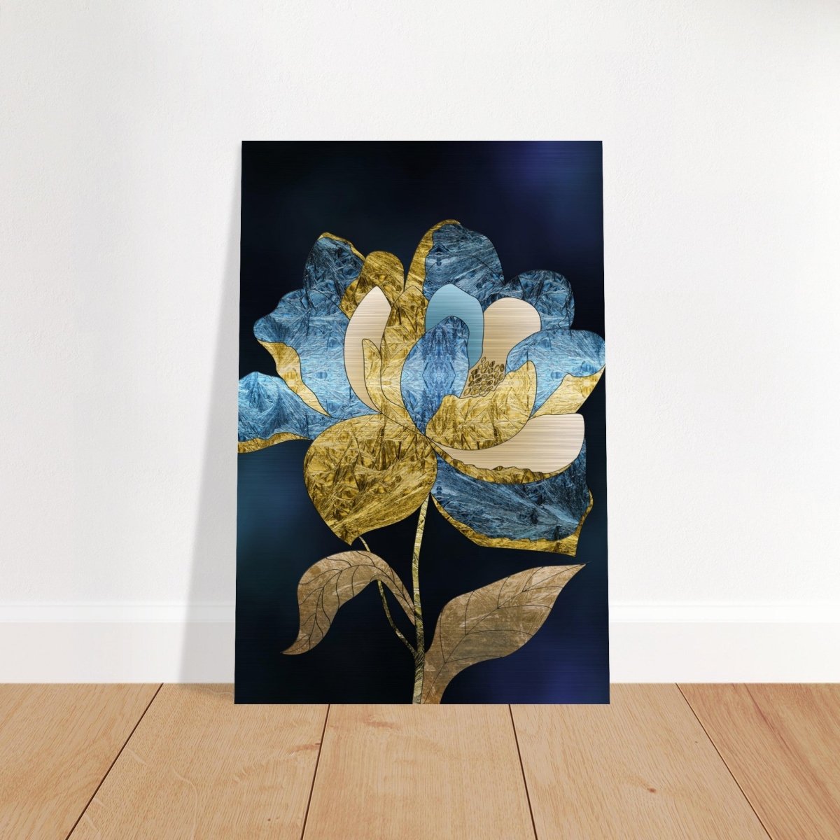 Da Vinci Modern Wall art Print | Modern Wall art Print - Brushed Aluminum Print - 30x45 cm / 12x18″ - 