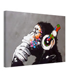 Da Vinci Modern Wall Art | Street Art - Canvas - 40x60 cm / 16x24″ - Thick