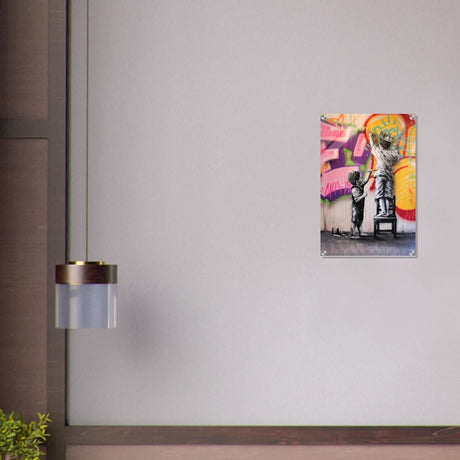 Da Vinci Modern Wall Art | Street Art - Acrylic Print - 40x60 cm / 16x24″ - 