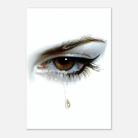 Da Vinci Modern Wall Art | Tears - Aluminum Print - 70x100 cm / 28x40″ - 
