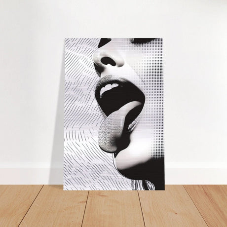 Da Vinci Modern Wall Art - Brushed Aluminum Print - 50x75 cm / 20x30″ - 