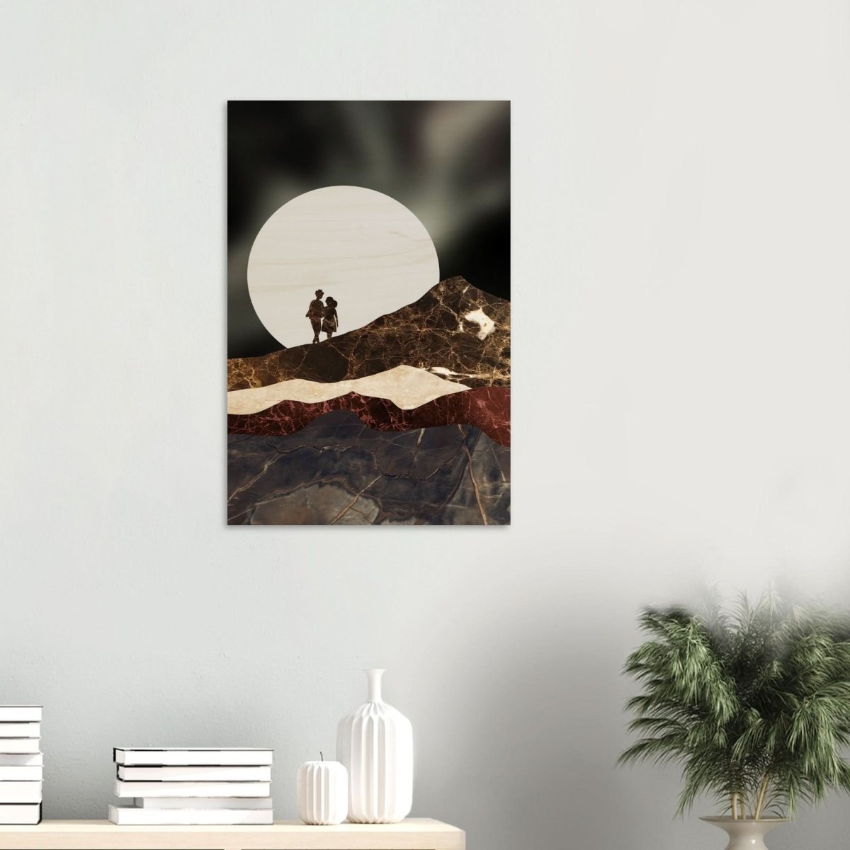 Da Vinci Modern Wall Art - Wood Prints - 50x75 cm / 20x30″ - 20 mm