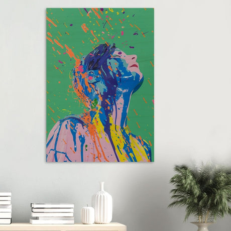 Da Vinci Modern Wall Art - Wood Prints - 70x100 cm / 28x40″ - 10 mm