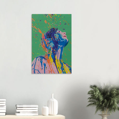 Da Vinci Modern Wall Art - Wood Prints - 50x75 cm / 20x30″ - 20 mm