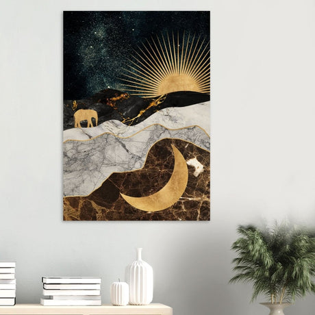 Da Vinci Modern Wall Art - Wood Prints - 70x100 cm / 28x40″ - 20 mm