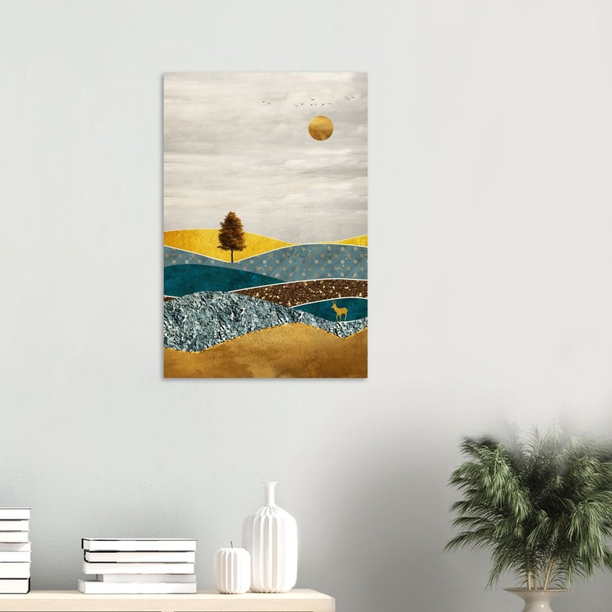Da Vinci Modern Wall art - Wood Prints - 50x75 cm / 20x30″ - 10 mm