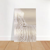 Da Vinci Modern Wall art - Brushed Aluminum Print - 40x60 cm / 16x24″ - 