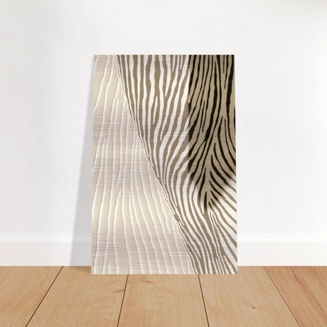 Da Vinci Modern Wall Art - Brushed Aluminum Print - 40x60 cm / 16x24″ - 