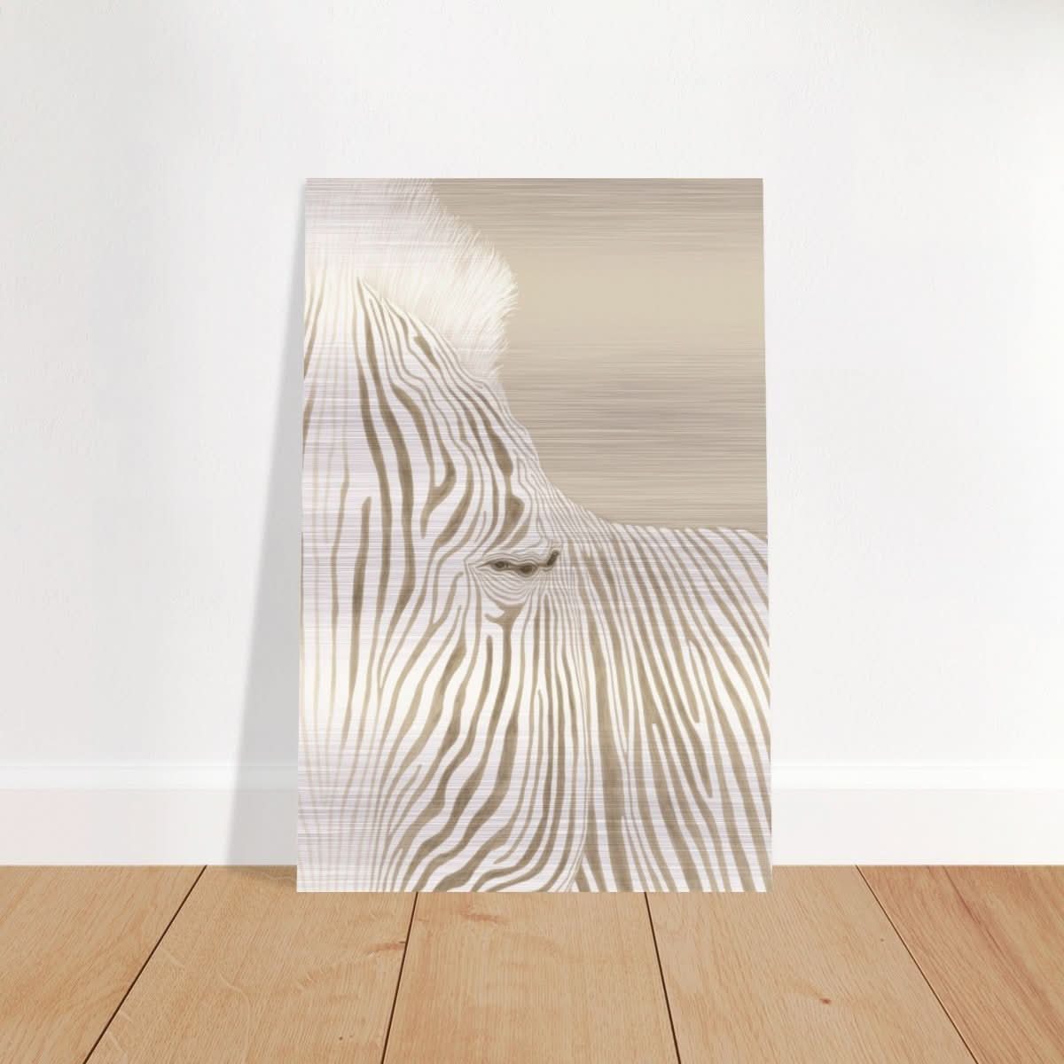Da Vinci Modern Wall art - Brushed Aluminum Print - 50x75 cm / 20x30″ - 