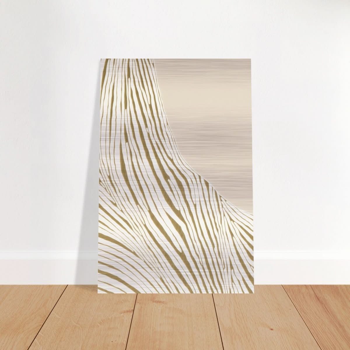 Da Vinci Modern Wall art - Brushed Aluminum Print - 30x45 cm / 12x18″ - 
