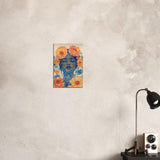 Da Vinci Modern Wall Art - Brushed Aluminum Print - 30x45 cm / 12x18″ - 