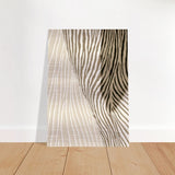Da Vinci Modern Wall Art - Brushed Aluminum Print - 70x100 cm / 28x40″ - 