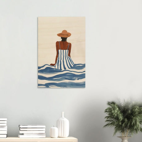 Da Vinci Modern Wall Art - Wood Prints - 50x75 cm / 20x30″ - 10 mm