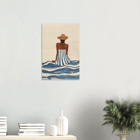 Da Vinci Modern Wall Art - Wood Prints - 40x60 cm / 16x24″ - 20 mm
