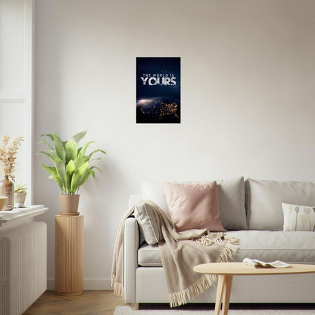 Da Vinci Motivational Art - Brushed Aluminum Print - 40x60 cm / 16x24″ - 
